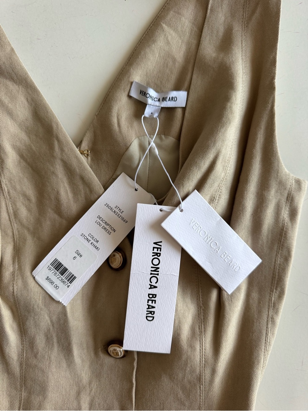 Veronica Beard Lou Pleated Midi Dress - Picture 12 of 15